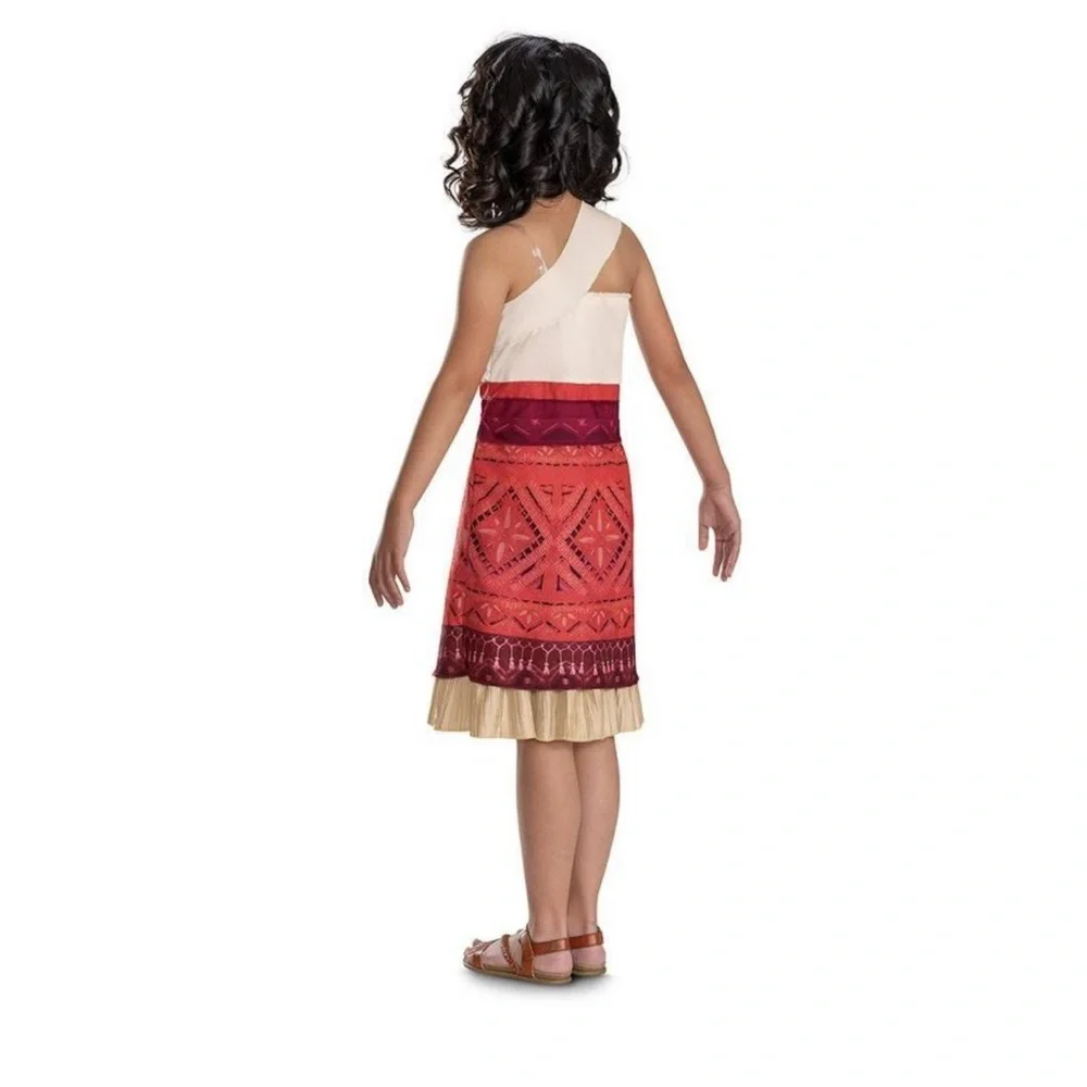 DISNEY Moana 2 Classic Costume Dress- Size 4-6x - Picture 2 of 8